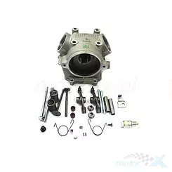Głowica cylindra kompletna 37.00mm 50cc Junak Sym Euro 4