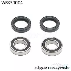 Łożyska koła przedniego z uszczelniaczami Bearing Worx WBK30004 (25-1081) (WBK60014)