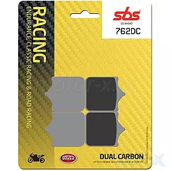 Klocki hamulcowe  karbonowe SBS Dual Carbon Racing 762DC