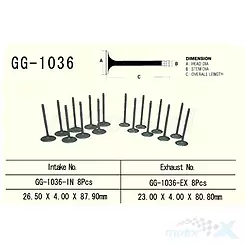 Zawór wydechowy Vesrah GG-1036-EX