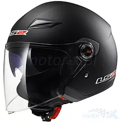 Kask otwarty LS2 OF569 Track Solid Matt Black