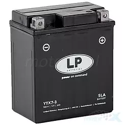 Akumulator bezobsługowy Landport YTX7-3 (YTX7L-BS) 12V 6Ah 113x70x130mm 100CCA