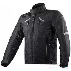 Kurtka motocyklowa, wodoodporna, wiosna, jesień, zima, LS2 Serra Evo Man Black