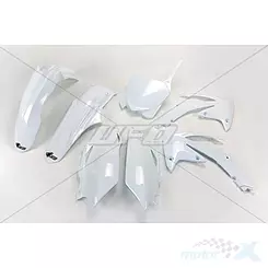 Zestaw osłon nadwozia biały UFO Plast Honda CRF 250R (11-12) / CRF 450R (11-12)