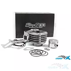Cylinder kompletny 47.00mm 80cc sworzeń 13mm  Stage6 Racing 139QMB GY6 4T (bez głowicy)