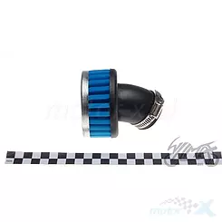 Filtr powietrza stożkowy 39mm 45° gąbka tuning