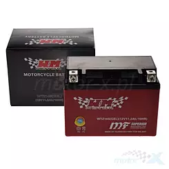 Akumulator żelowy WM Motor WTZ14S (YTZ14S) 12V 11.2Ah 150x87x110mm 130CCA