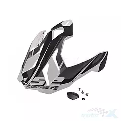 Daszek kasku L2 MX701 Alter Matt Black White