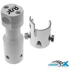 Adapter kierownicy Downhill STR8, biały, Peugeot Speedfight / Trekker / Vivacity