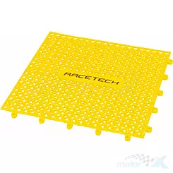 Mata pod motocykl 33x33cm 9 modułów żółta Racetech 