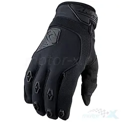 Rękawice motocyklowe offroad, czarne, Kenny Racing Safety