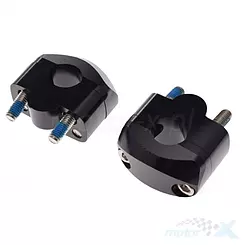 Uniwersalny zestaw podwyższenia kierownicy do kierownicy 7/8" (22mm) czarny