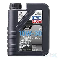 Olej silnikowy 4T, Liqui Moly Street, 10W30 półsyntetyczny 1L