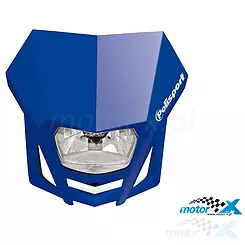 Lampa przednia, reflektor, niebieski YAM 98, Polisport LMX