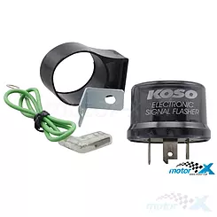 Przerywacz kierunkowskazów LED Koso Digital, 12V (3 pinowy, max 15W)