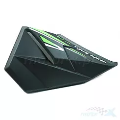 Osłona boczna lewa zielona Barton Hyper 125