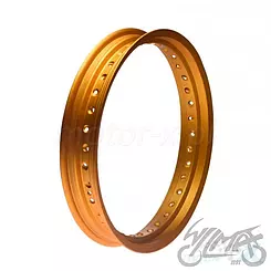 Obręcz koła 17x2.50  aluminium złota 2 gatunek
