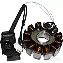 Stator iskrownik, stojan alternatora, 12 cewek, 150W, Power Force, Piaggio 125 / 200, 584690