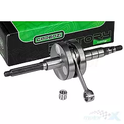 Wał korbowy, sworzeń tłoka 10mm, Carenzi Racing, Minarelli vertical 
