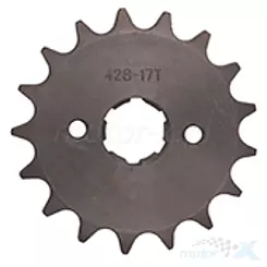 Zębatka przednia 428 17 zębów 18 / 20.2mm Barton TZ 125 4T