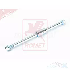 Oś M14x280mm koła tylnego Romet Division 125 (od 2015)