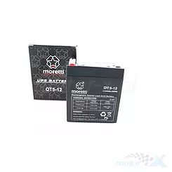 Akumulator żelowy 12 VOLT OT5-12 Moretti
