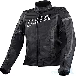 Kurtka motocyklowa damska, wodoodporna, wiosna, jesień, zima, LS2 Gate Lady Black Dark Grey