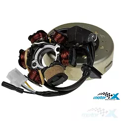 Stator iskrownik, stojan alternatora, z magnetem Peugeot Jetforce / Jetforce C-Tech / Ludix / New Vivacity / Speedfight 3