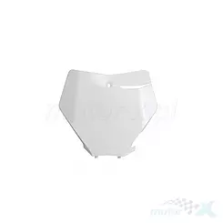 Tablica na numer startowy biała UFO Plast KTM SX / SXF