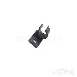 Uchwyt plastikowy mocowania przewodu hamulca hydraulicznego tył (przy prowadnicy zacisku tył) Junak