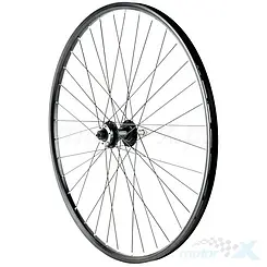 Felga tylna, koło rowerowe tylne 28", czarna MTB AG Motors, piasta JOY D242 DSE