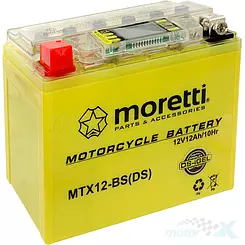 Akumulator żelowy Moretti Parts MTX12-BS 12V 12Ah 150x85x130mm 130CCA