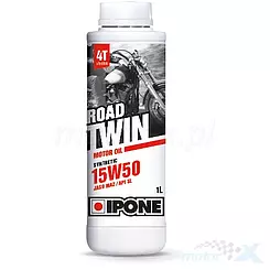 Olej silnikowy IPONE Road Twin półsyntetyczny 4T 15W50 1L