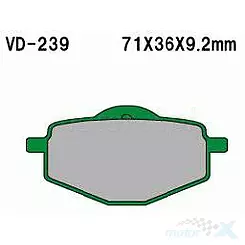 Klocki hamulcowe Power Force Yamaha TZR / DT 50 