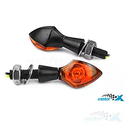 Kierunkowskazy TNT LED Drope, czarne (E)