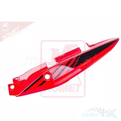 Osłona tylna górna lewa czerwona Romet Z-XT 2019+