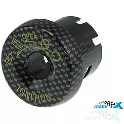 Osłona stacyjki STR8, carbon, MBK Nitro / Yamaha Aerox