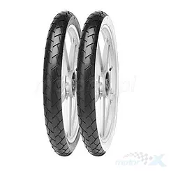 Opona motocyklowa Mitas 2.75-17 MC-11 WWW BIAŁY BOK 47J TL/TT przód/tył