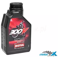 Olej silnikowy MOTUL 300V Factory Line Off Road syntetyczny 4T 15W60 1L