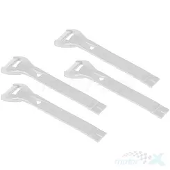 Komplet pasków do butów, 4 sztuki, Gaerne SG-12, SG-10 Short White