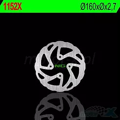 Tarcza hamulcowa NG 1152X