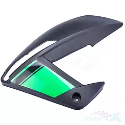 Osłona zbiornika paliwa lewa zielona Romet Z-XT 2019+