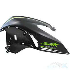 Osłona zbiornika tylna prawa, czarna 012Z, QJMotor SRK 125 S