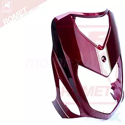 Osłona przednia górna bordowa Romet 727 Premium (stary model)