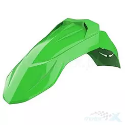Błotnik przedni, zielony, Polisport Supermoto UFX