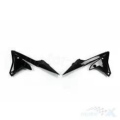 Osłony chłodnicy czarne UFO Plast Yamaha YZF / WRF 250-450