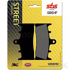 Klocki hamulcowe ceramiczne SBS Ceramic Street 686HF