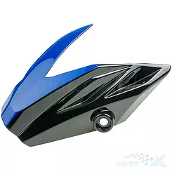Osłona przednia górna lampy prawa czarno niebieska Romet ZXT 50 / 125