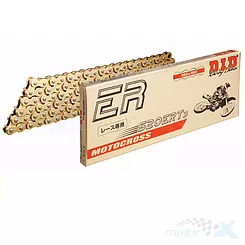 Łańcuch napędowy 520ERT3, do 450ccm, G&G - złoty, DID [grupa]