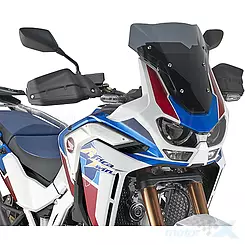 Szyba czołowa, przyciemniana, 37x36cm, KD1178B, Kappa, Honda CRF1100L Africa Twin Adventure Sports